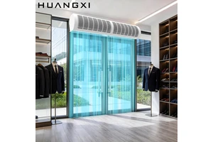 Energy Saving Dust Proof Industrial Air Curtain 900 1200 1500 1800mm For Clothing Store Boutique Fashion Shop Mall Entrance