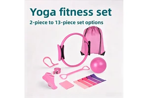 Multi-purpose Yoga Pilates Ring 13-piece Fitness Set for Home Exercise Beginners