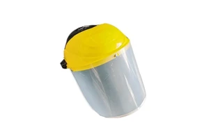 Anti-splash-spatter Aluminum Edge Face Shield Transparent Shield Lens Safety Welding Cutting Full Face Mask