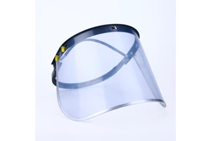 Durable and Shatter-resistant Protective Isolation Mask clear Protective Face Shield Face Shield