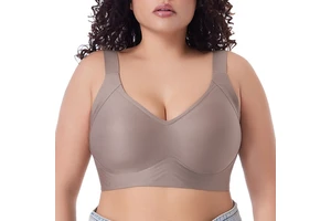 High Support Breathable Simple Workout Sports Bra for Women with Comfortable Fit Moisture Control Fabric and Halter Strap