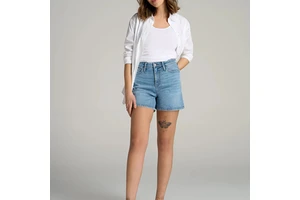 Wholesale Women Denim Short Cotton Jeans Wash Denim Women Shorts Breathable Jean Shorts Plus Sized Women Jeans Shorts