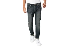 New Arrival Fashionable Regular Fit Mid Waist Straight Casual Men's Denim Jeans Pants Customized Design Washed Plus Size BD