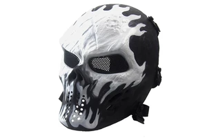 Tactical Face Protective Masks Hot Selling Live Colorful Full Face Protective Masks Cosplay Halloween Party Mask