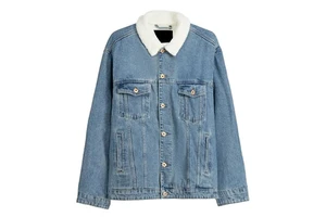 Men's Classic Style Faded Wash Denim Jackets & Coats for Winter Layering and Casual Outings