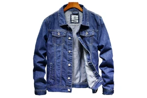 New Customized Hot Slim Mens Jackets and Coats Casual Denim Jacket Men Jeans Jacket 2023