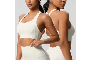 High-Stretch Breathable Yoga Top, Backless Slim Fit Sports Tank