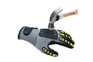 Wholesale TPR Safety Gloves Anti-Collision Anti-Slip Anti-Cut Anti-Puncture Shockproof and Wear-Resistant Rescue Gloves