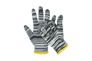 Wholesale Wear-Resistant Cotton Safety Gloves Anti-Slip Labor Protection