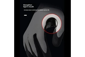 Customized A5 Grade Anti-Cutting Nitrile Foam Non-Slip Wear-Resistant Breathable Safety Protection Gloves for Glass Processing