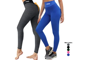 HEXIN High Waist Trainer Yoga Legging Solid Pattern Workout Fitness Pants with Butt Lift Slimming Yoga Legging Pants