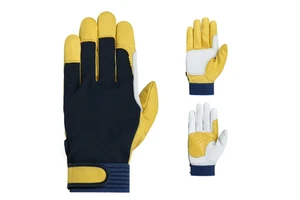 Customizable Keembro Sheepskin Leather Working Gloves Safety Hand Protection for Food and Welding Rubber Material