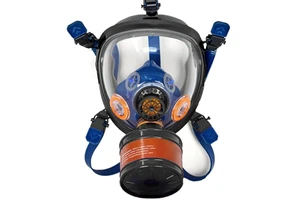 Full Face Mask for Spray Paint Protection, Pesticide and Chemical Protection, Industrial Protective Mask