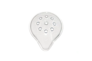 Corneal Shield & Retinal Rings Clear Polycarbonate Eye Protection with Smooth Edges Eye Drape & Shield for Surgical Use