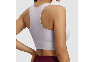 High Support Yoga Wear for Women Sports Bra Breathable with Straps Eco-Friendly High-Elastic for Backless Top
