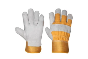 Finger Protection Leather Safety Gloves Best Selling Breathable Low Price Safety Gloves High Quality