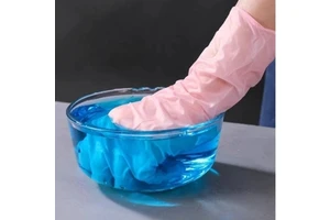 Pink Disposable Nitrile Gloves
