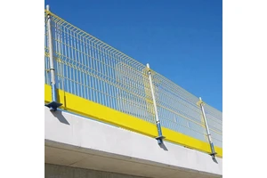 High Security Construction Building Edge Protection Temporary Security Fence Barrier