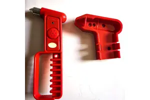 Portable Emergency Tool Kit for Car Safety Anti-theft Sound Alarm Multi-function Car Window Breaker Plastic Life-saving Hammer