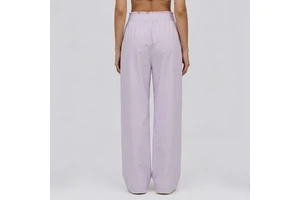 Women's Plus Size Solid Wide-Leg Yoga Pants-High-Waisted High-Stretch Loose-Fit Quick Dry Breathable Casual Athletic Trousers