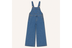 Women's High Waist Wide Leg Denim Overalls Jumpsuit Solid Washed Casual Strap Summer Streetwear Regular Fit OEM ODM Custom