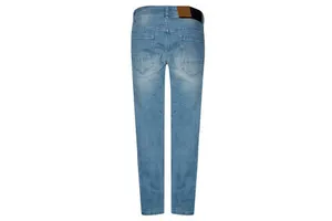 Custom Men's Jeans Men Casual Streetwear Workout High Waist Jeans Denim Trousers Pants