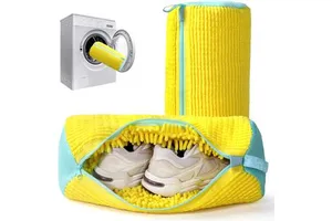 Custom Reusable Durable Shoe Cleaning Bag, Anti-deformation Polyester Shoe Cover, For Washing Machine Shoe Cleaning