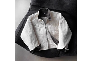Denim Jacket Men's Spring and Autumn Washable Brand Baseball Suit with Vertical Collar American Style Overalls Jacket