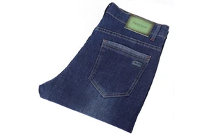 Wholesale Straight Large Size Jeans New Fashion Business Loose Jeans for Men