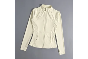 Fashion Curve-trim Yoga Top
