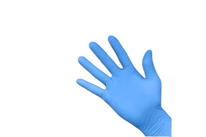 4 Mil Thick Nitrile Gloves Latex-Free and Powder-Free with Textured Grip 4 Sizes Multipurpose Use Disposable Safety Gloves