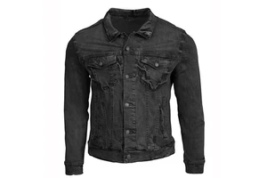 Casual Fashion Wear Men's Denim Jeans Jackets Comfortable Fit Long Sleeve Button Down Vintage Jeans Jacket For Male