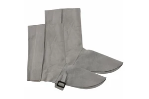 Premium Quality Cowhide Leather Leg Guard Welding Shoe Spats Protectors Heavy Duty Safety Shoe Covers