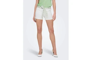 Women High Waist Breathable Denim Shorts Eco-Friendly Custom Color OEM