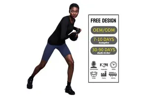 Women's Active Stretch Yoga Top Breathable Skinny Fit Short Sleeve Nylon Polyester Blend