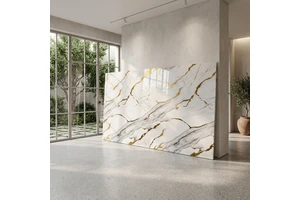Faux Marble Wall Board 5.0Mm 4X8Ft Standard Waterproof Moisture Proof Hospital Hygiene Wall Board Manufacturer Bulk Supply High