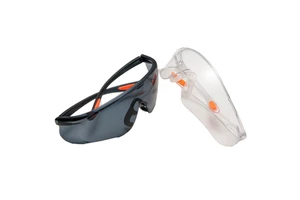 Custom Larger Size Anti-Scratch Safety Goggles Clear Protective Eyewear Safety Glasses for Work Lab Motorcycle Riding