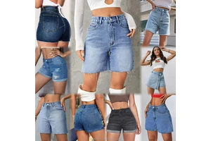 Wholesale at Low Prices New Women's Shorts Women's Casual Summer Sexy Denim Shorts Wholesale of Ripped Denim Short