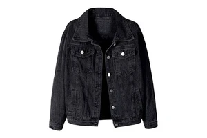 Winter New Men's High Street Quilted Denim Jacket Trendy Casual Lapel Washed 2023 High Quality