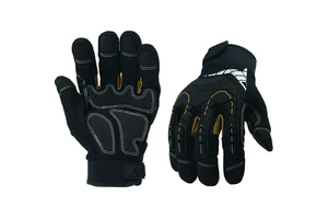 Custom Logo Heavy Duty Winter Protective Water Proof Tactical Oilfield Tool Mechanic Work Safety Impact Hand Gloves