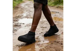 Factory-direct Sale Shandong Rainproof Waterproof Wear-resistant Rubber Shoe Covers Men/Women Cycling Outdoor Portable