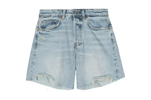 Women's High Elasticity Denim Shorts Custom Design Washed Slim Fit Breathable Casual Leisure Clothing Comfortable for Summer