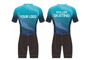 Custom Unisex Running Jumpsuit Track and Field Uniform Triathlon Cycling Jumpsuit Roller Speed Skating Suit Running Jersey