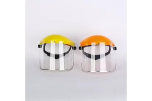 Wholesale Safety Face Shield Protective Face Shield PVC Mask for Impact Protection Splash Dust Oil Fume Safety Mask