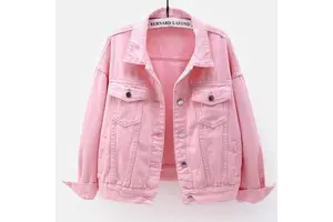 Fashion Womens Jean Jackets and Coats Jeans Coat Autumn Winter Short Streetwear Puffer Jacket Ladies Denim Jackets