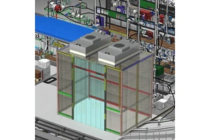 New Condition Soft Wall Cleanroom for Construction Manufacturing Plant Clean Room Industries with Core Motor Engine Components
