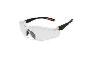 Custom UV Resistant Anti Scratch Anti Fog Frameless Polycarbonate Industrial ANSI Z87 Safety Glasses CE Eye Protection