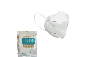 wholesale disposable 5-PLY protective N95 Face Mask Cover Nose respirator Mask for Laboratory and detal