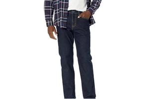 Premium Quality Custom Men's Denim Pants Regular Fit Casual Breathable Straight Stack Plain Dyed Jeans Oxford Fabric Button Fly