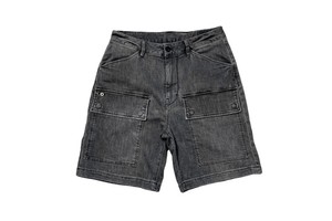 High Quality Summer Men's Denim Shorts Breathable Casual Dark Wash